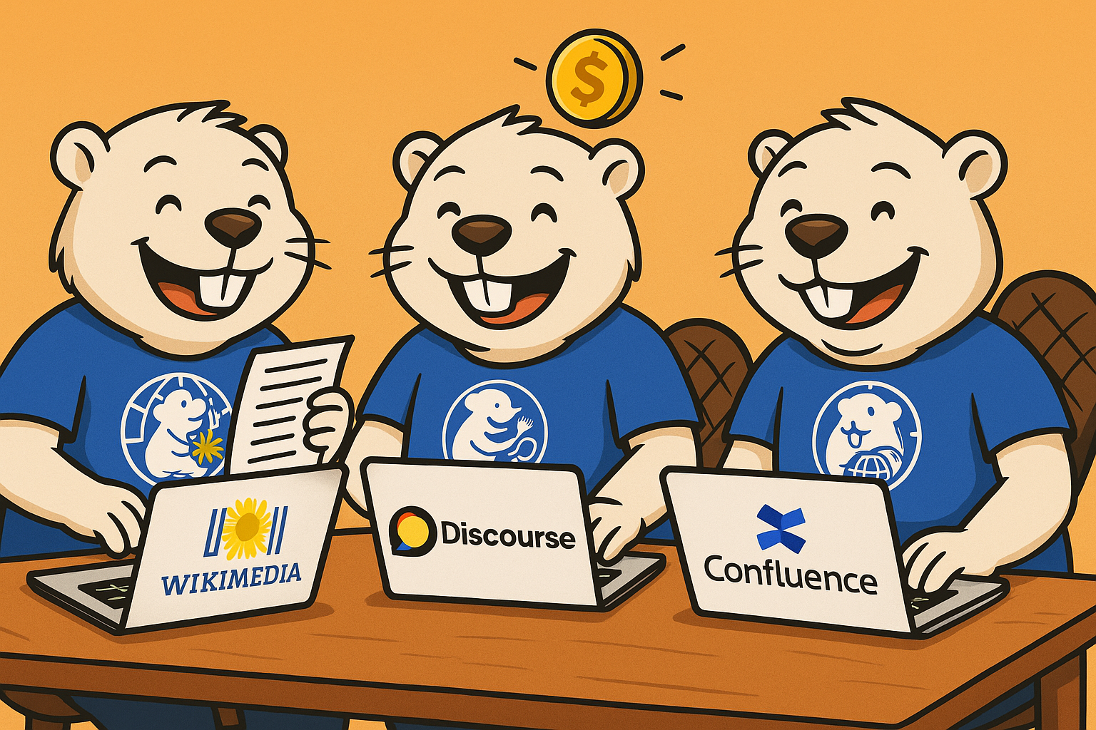 Wissensmanagement im Nexus: MediaWiki, Discourse & Confluence out of the Box