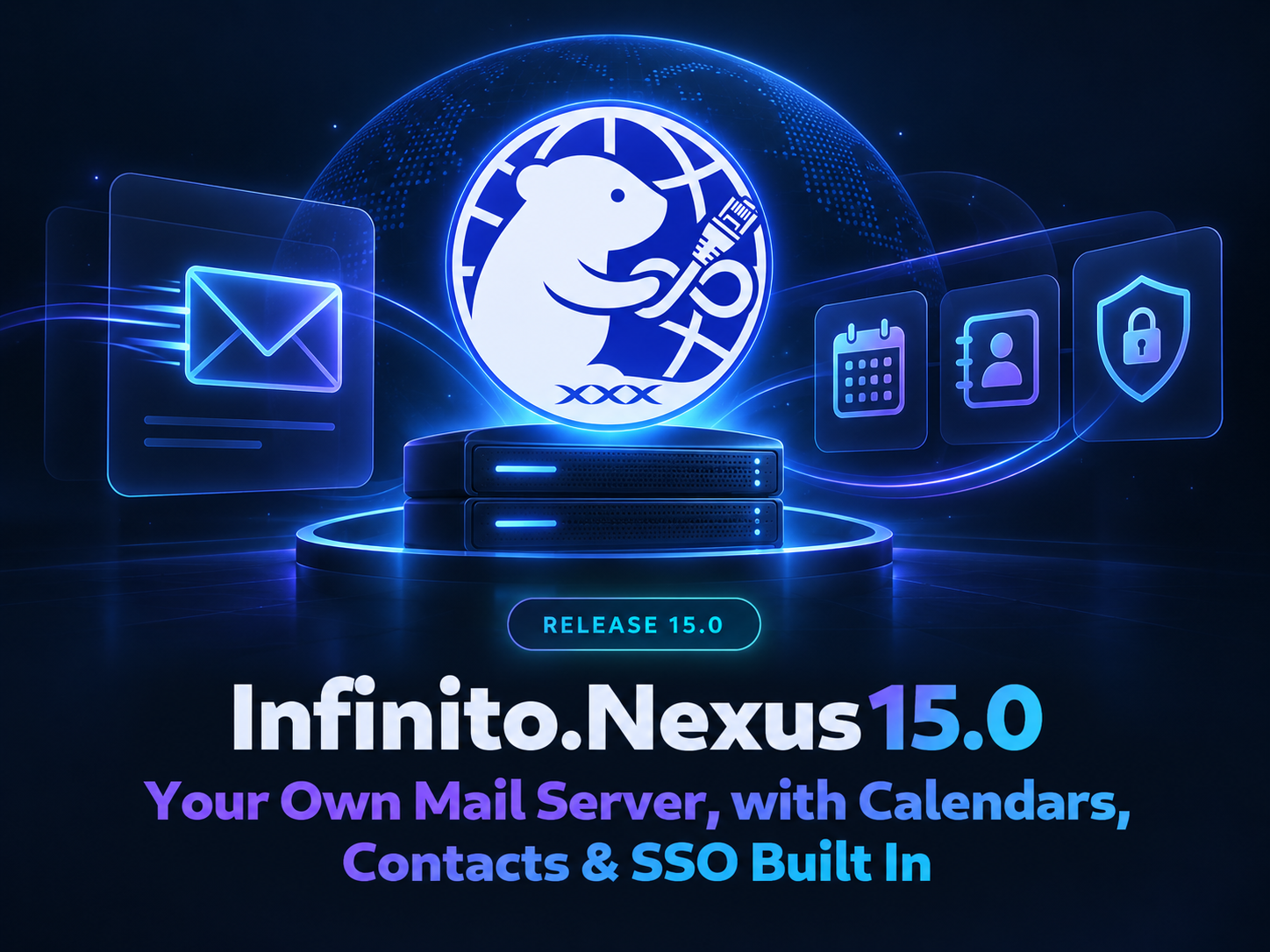 Infinito.Nexus 15.0: Your Own Mail Server, with Calendars, Contacts and Single Sign-On Built In